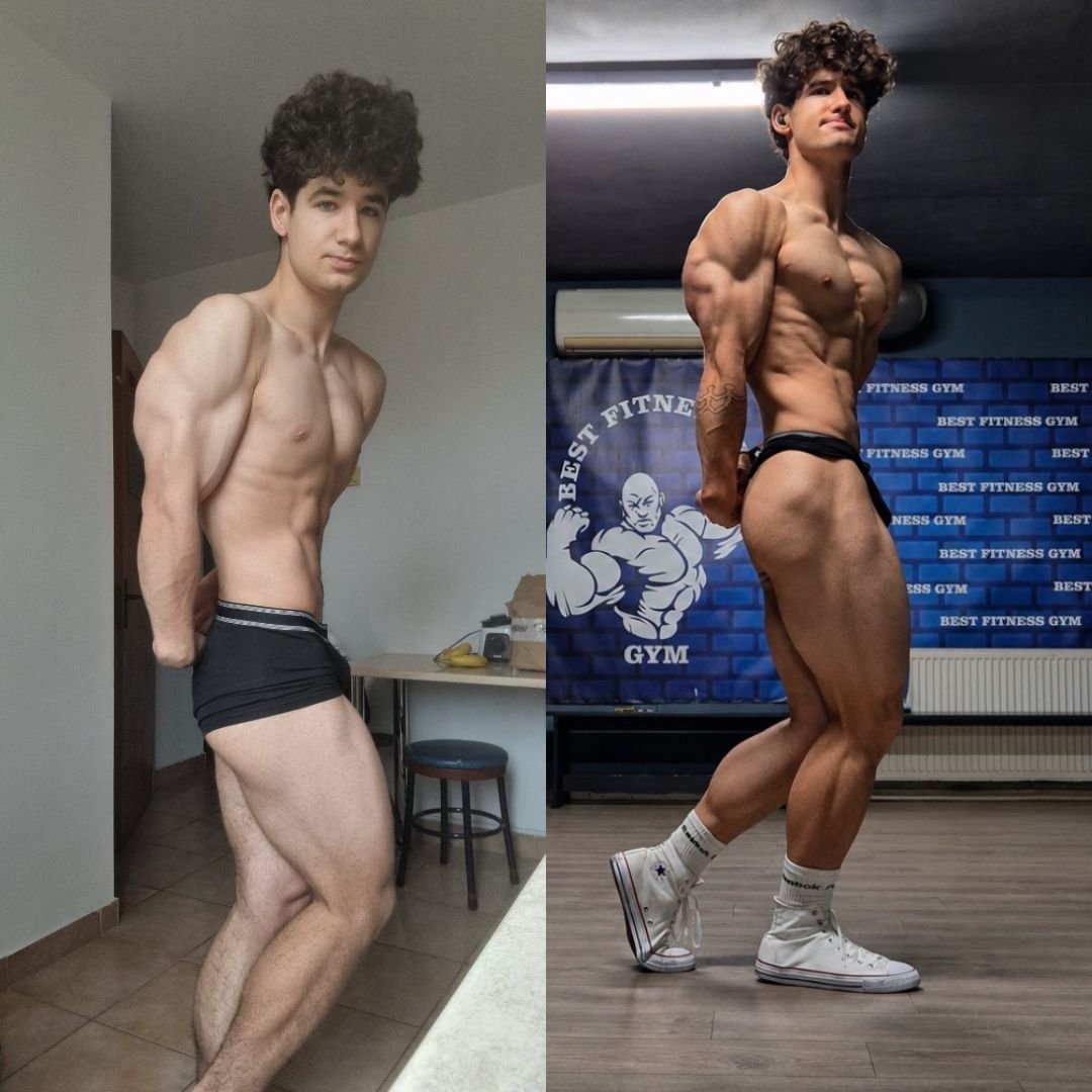 Înainte și după — Cristi, 19 ani